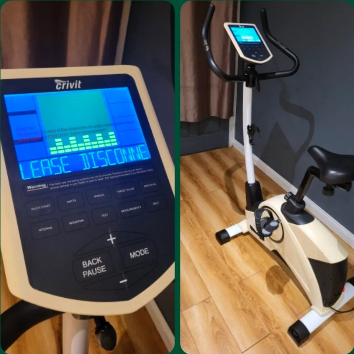 Exercise bike like new. - Image 1