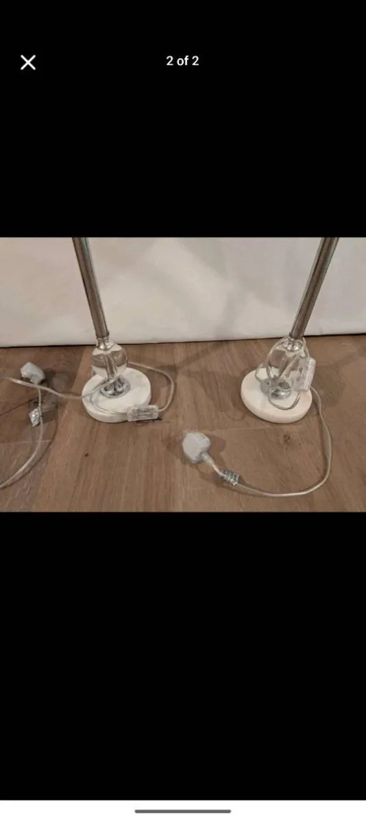 Two tall lamps - Image 2