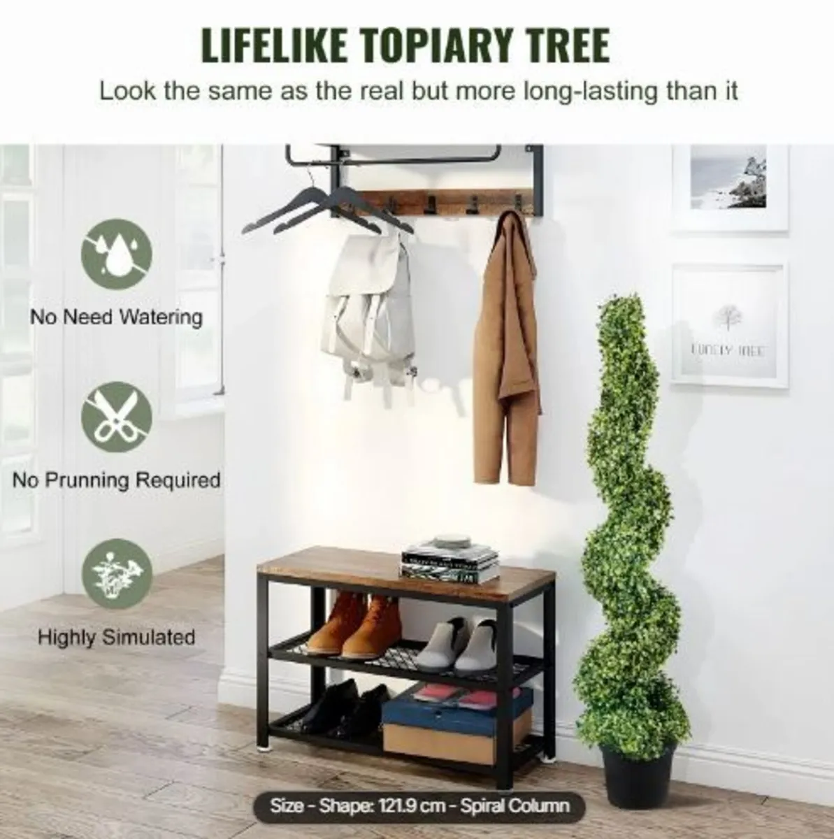 Artificial Topiaries Boxwood Trees - Image 3