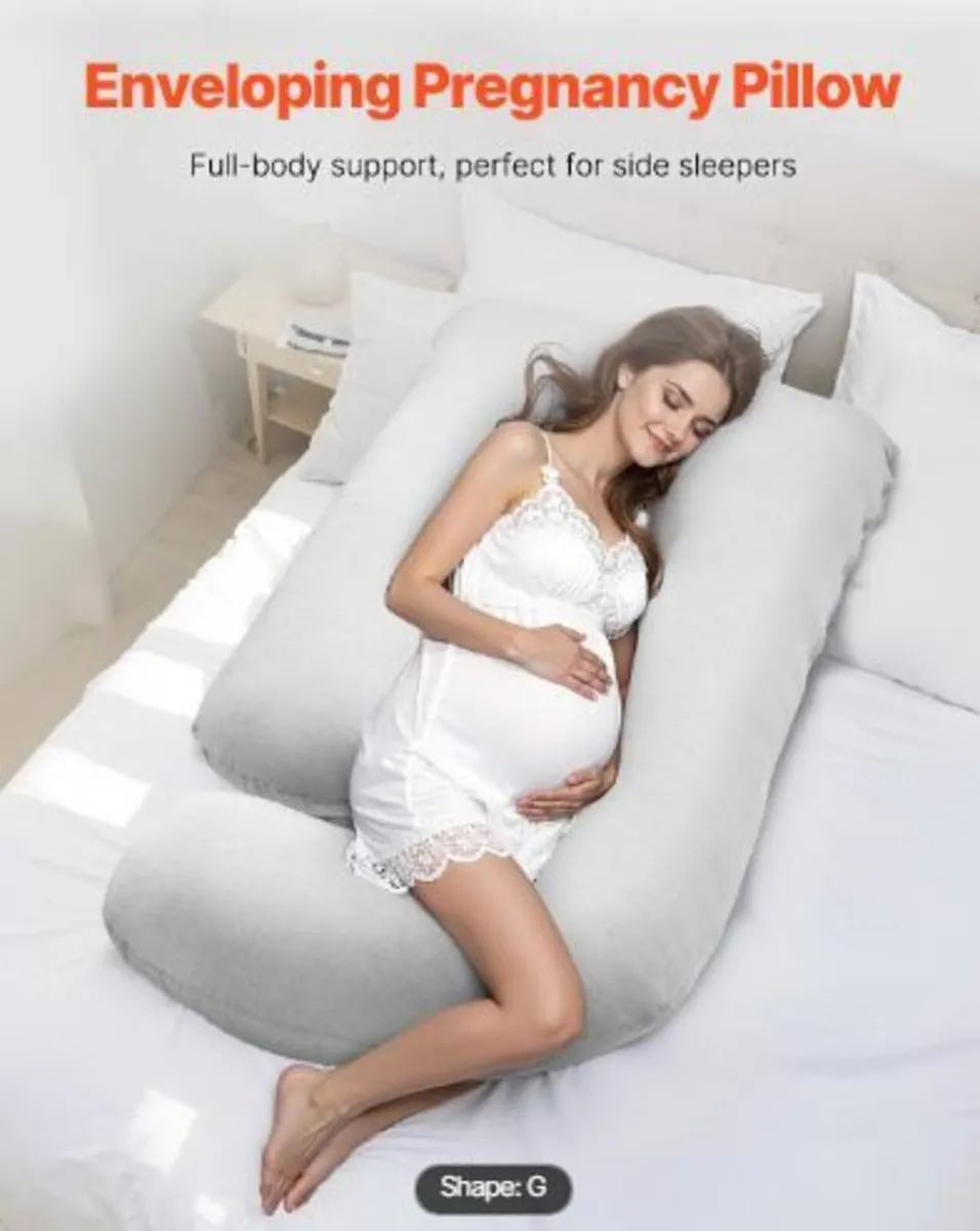 Pregnancy Pillow, G-Shaped Maternity Pillow - Image 3