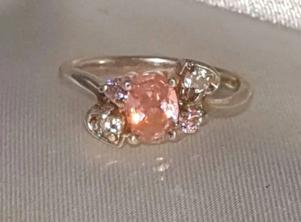 Pristine Vintage Sterling Silver Cluster - Image 1
