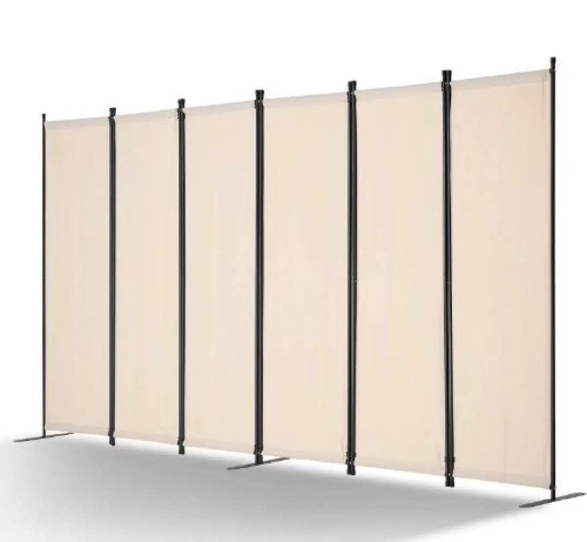 Room Divider, 6 Panels Room Divider, Folding - Image 1