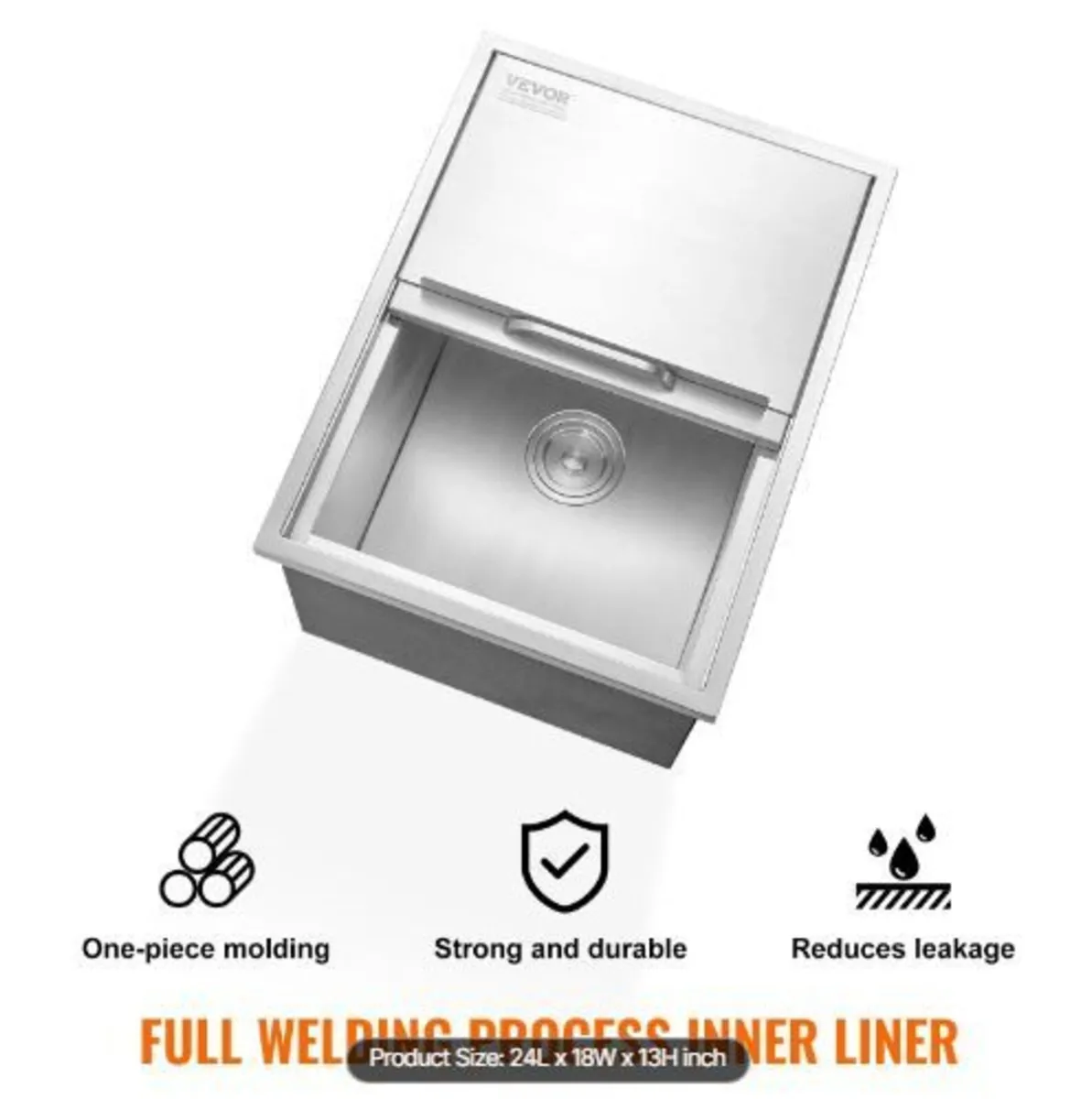 Drop in Ice Chest, 61 cm L x 46 cm W x 33 cm - Image 2