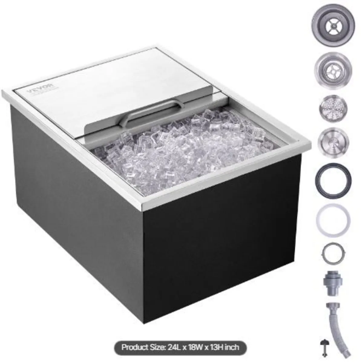 Drop in Ice Chest, 61 cm L x 46 cm W x 33 cm - Image 1