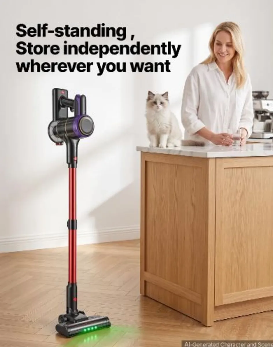 Cordless Vacuum Cleaner 400W - Image 4