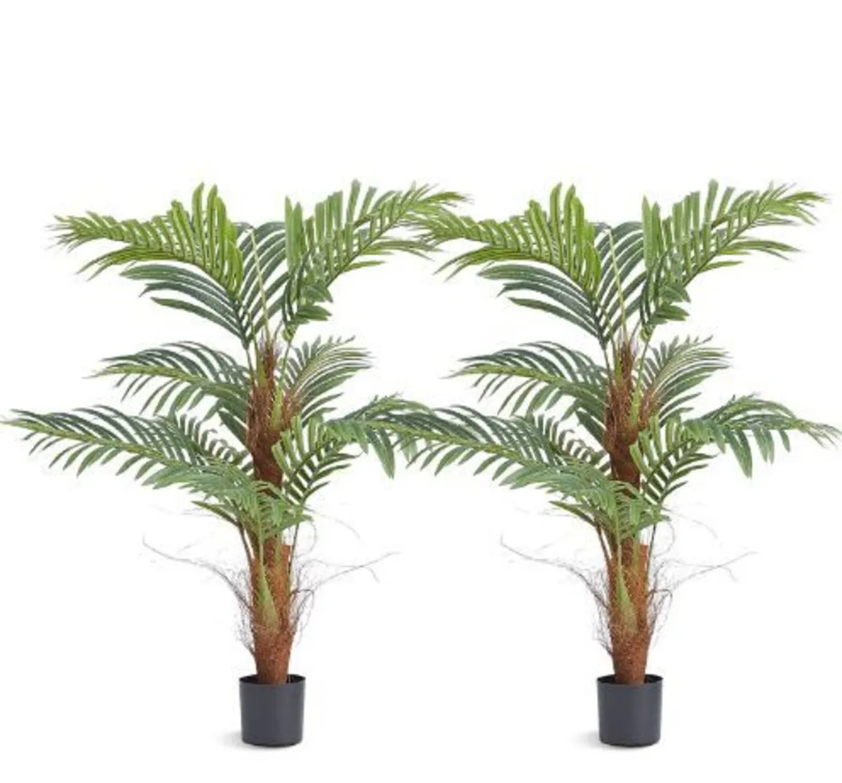 Artificial Palm Tree, 4 FT Tall Faux Plant - Image 4