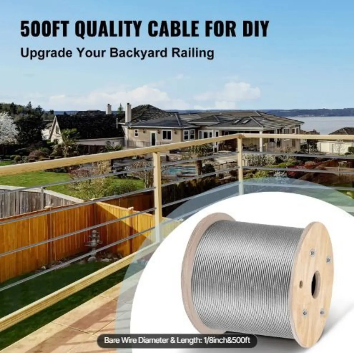 316 Stainless Steel Cable 0.32 cm - Image 3