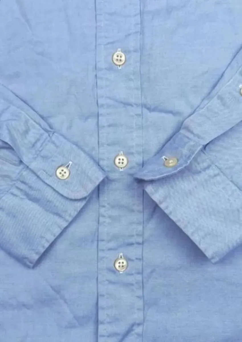 Vintage Polo Ralph Lauren "Yarmouth" Shirt - Blue - Image 2