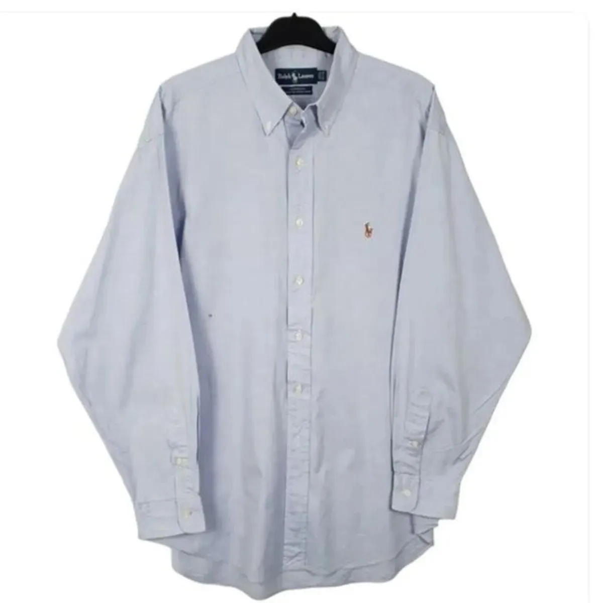 Vintage Polo Ralph Lauren "Yarmouth" Shirt - Blue - Image 1