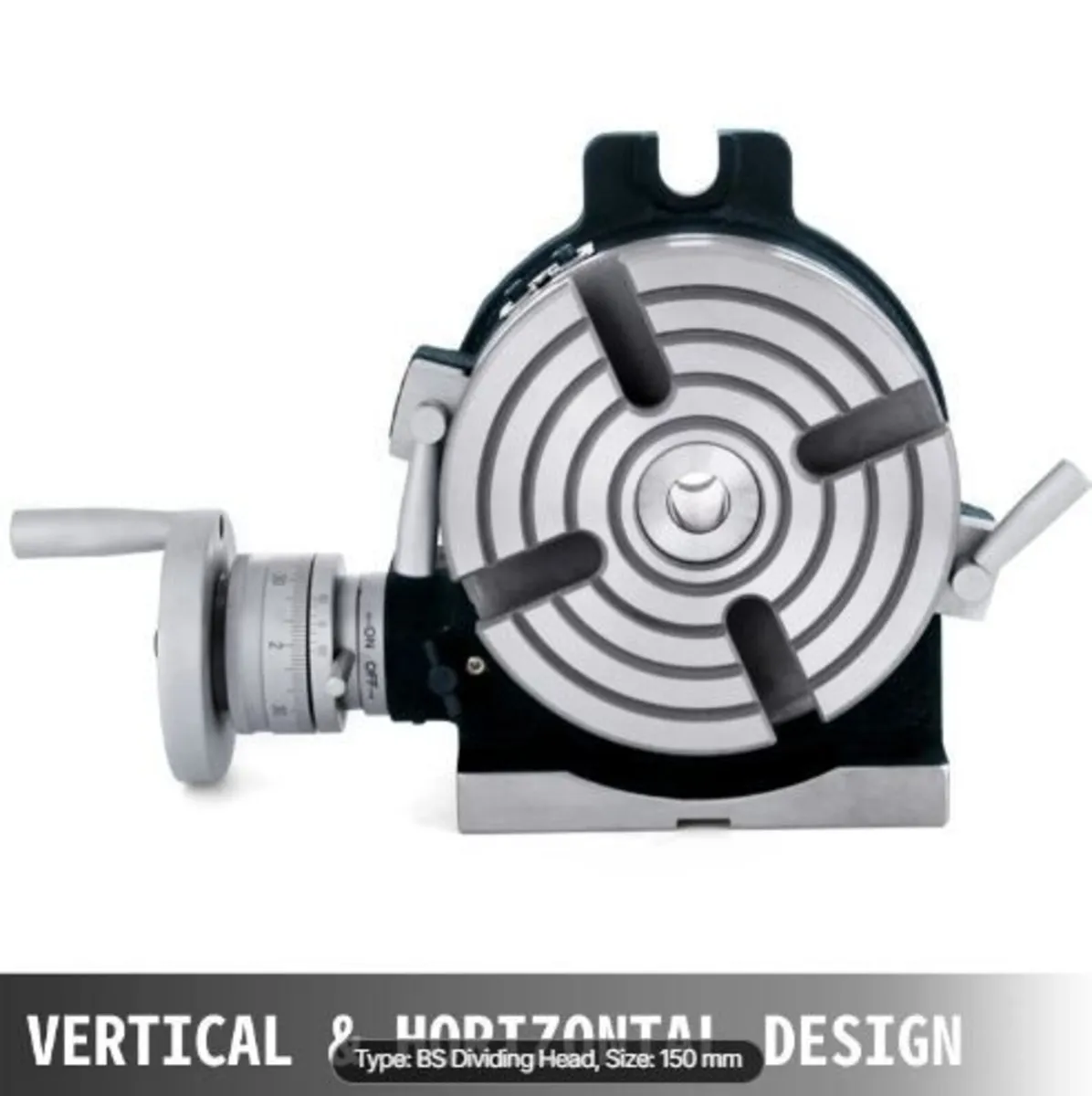150mm/5.9In Vertical & Horizontal Rotary Table - Image 3
