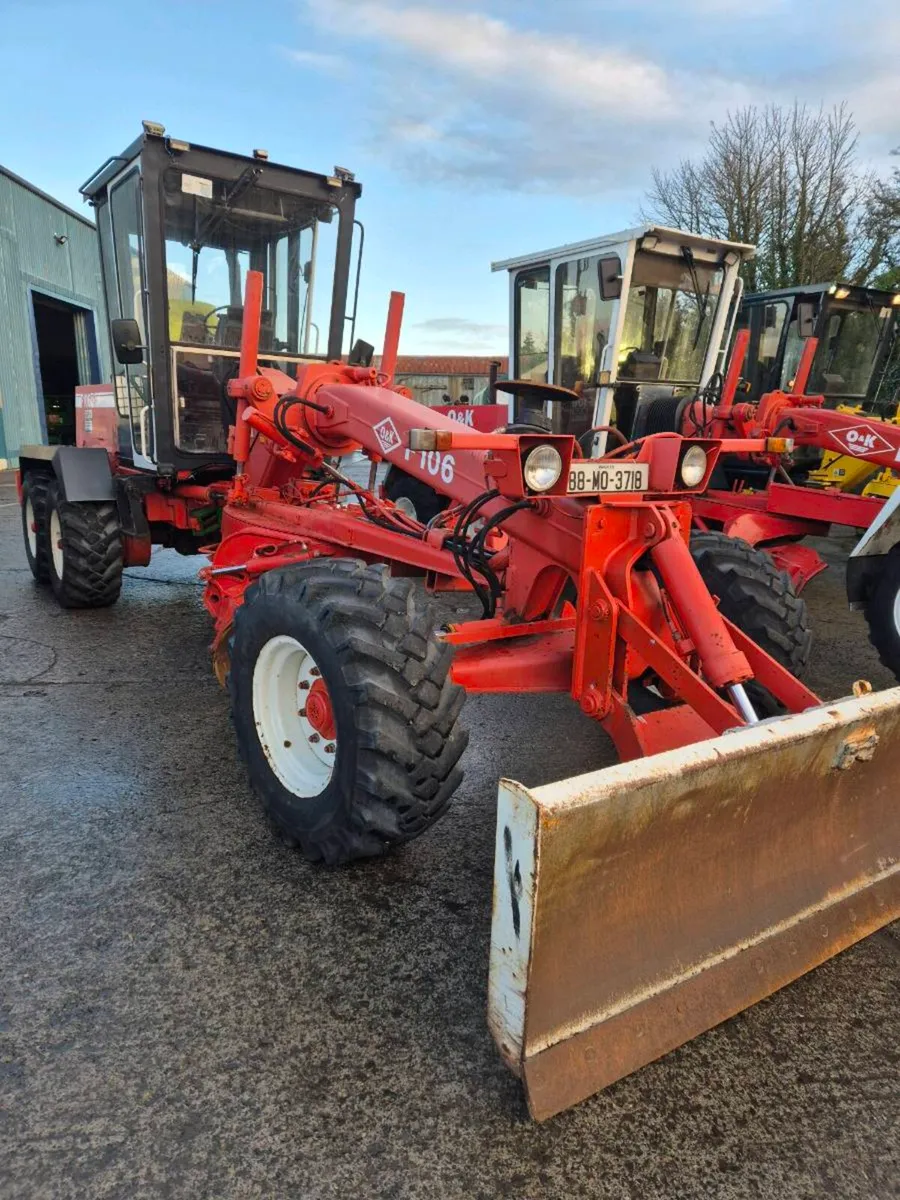 Road grader for sale O&K - Image 3