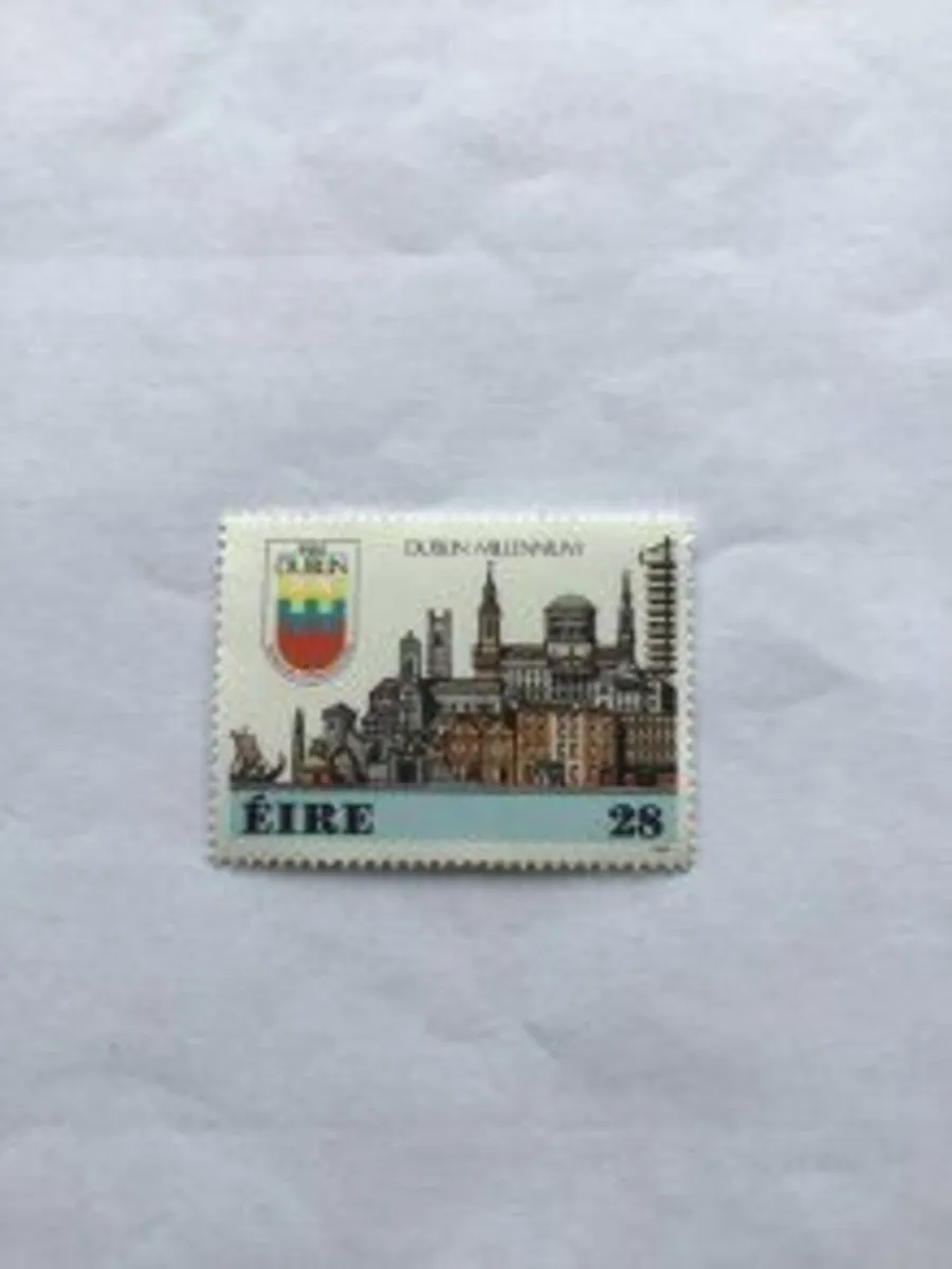 Rare 1988 Irish stamp - Dublin Millennium