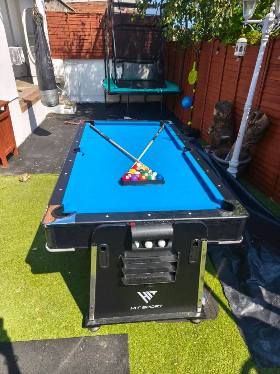 3 in 1 pool table - Image 1