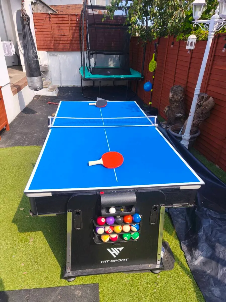 3 in 1 pool table - Image 3