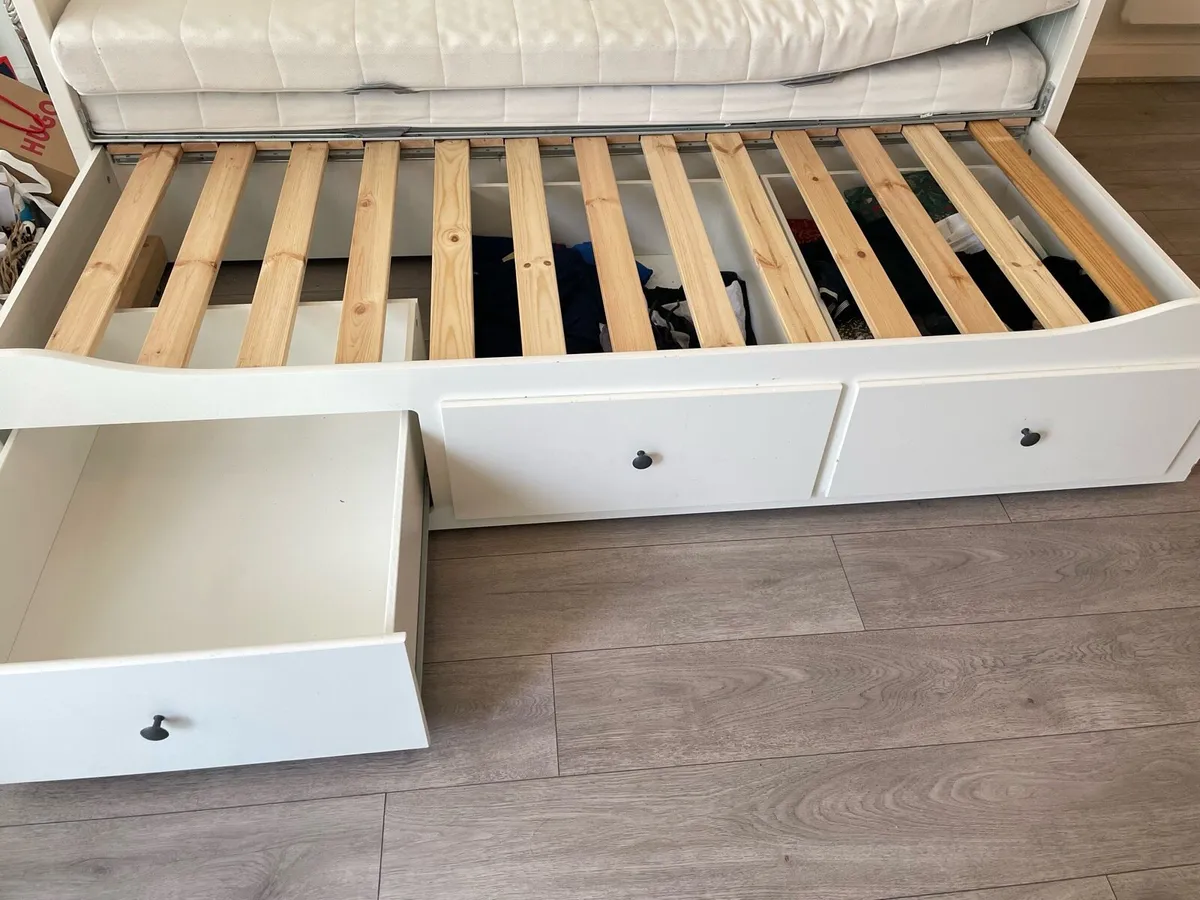IKEA Hemnes Day bed + Mattresses - Image 2