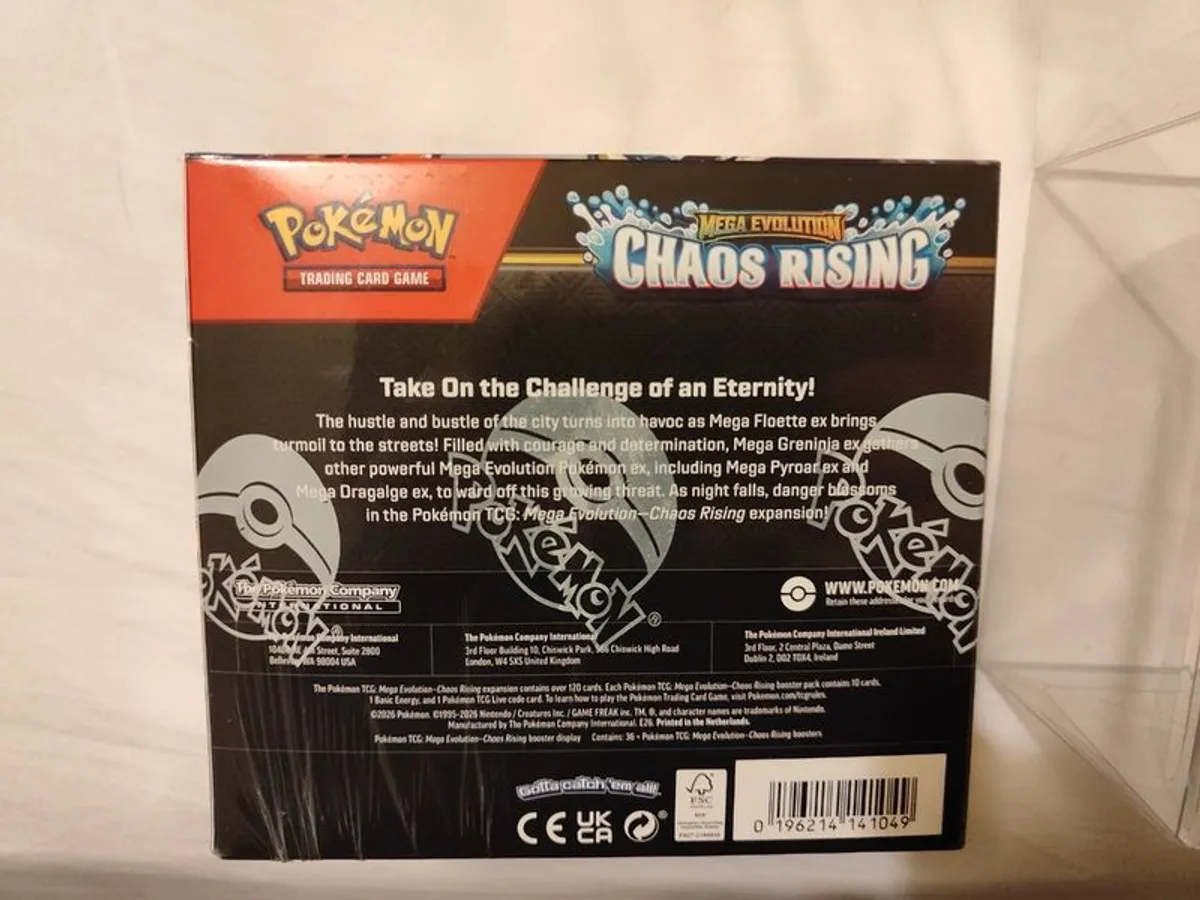 Chaos Rising Booster Box -Sealed - Pokemon TCG - Image 2