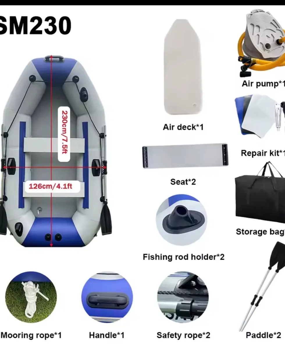 Inflatable fishing Kayak - Image 2