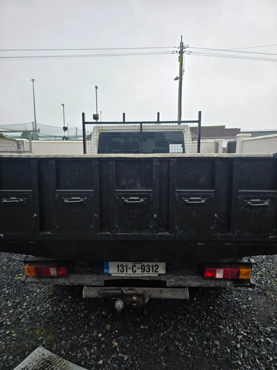 13 Ford Transit Crew Cab  Tipper - Image 3