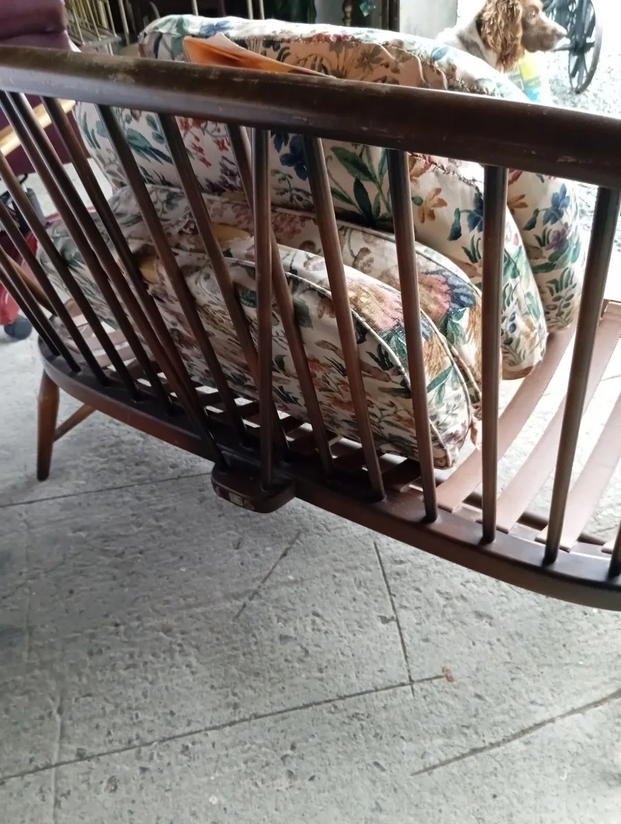 Ercol vintage 2 seater sofa - Image 3