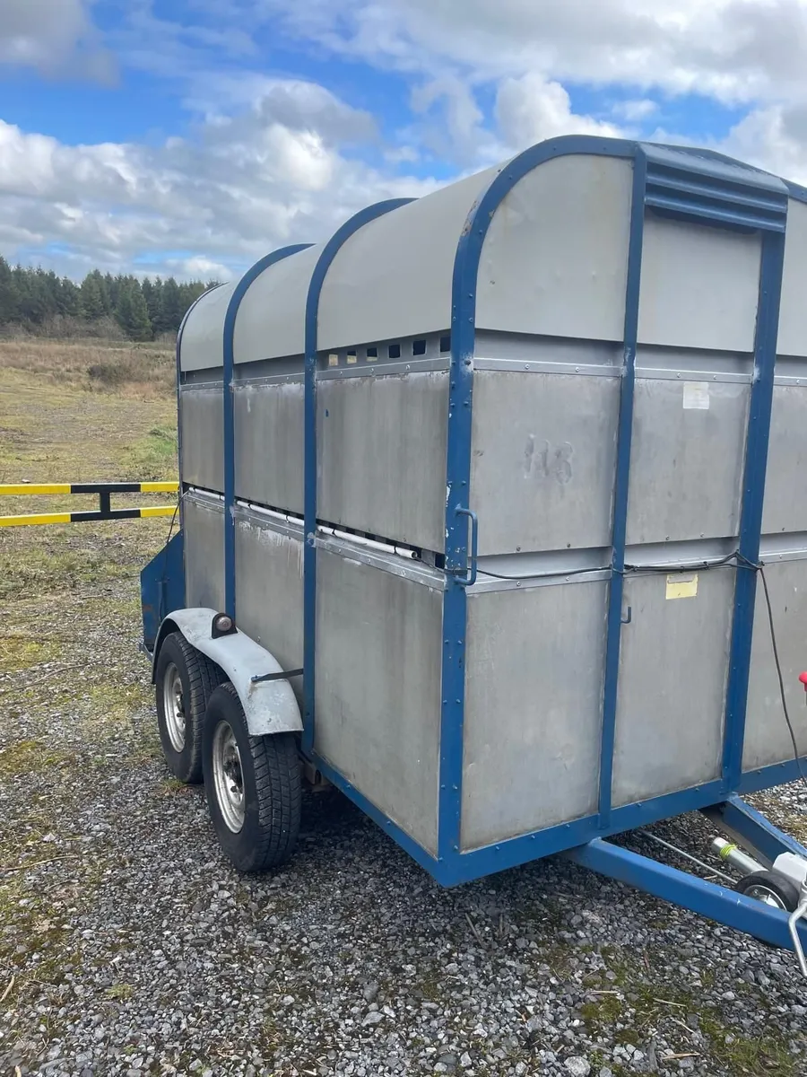 8 x 5 Bateson Livestock / Sheep Trailer - Image 1
