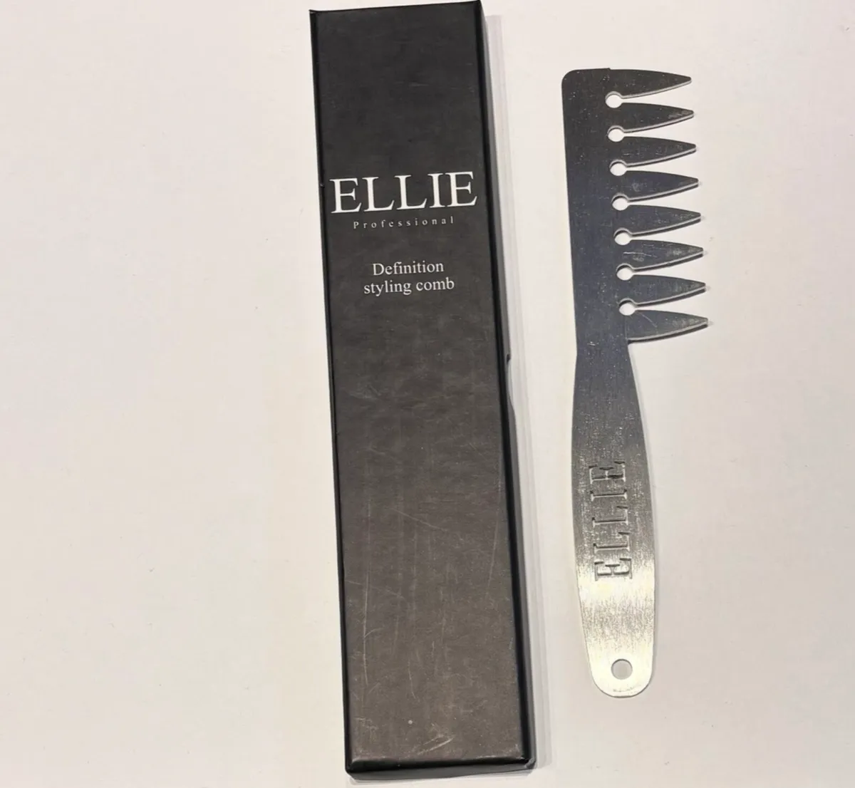 Professional Steel Styling Comb - Image 3