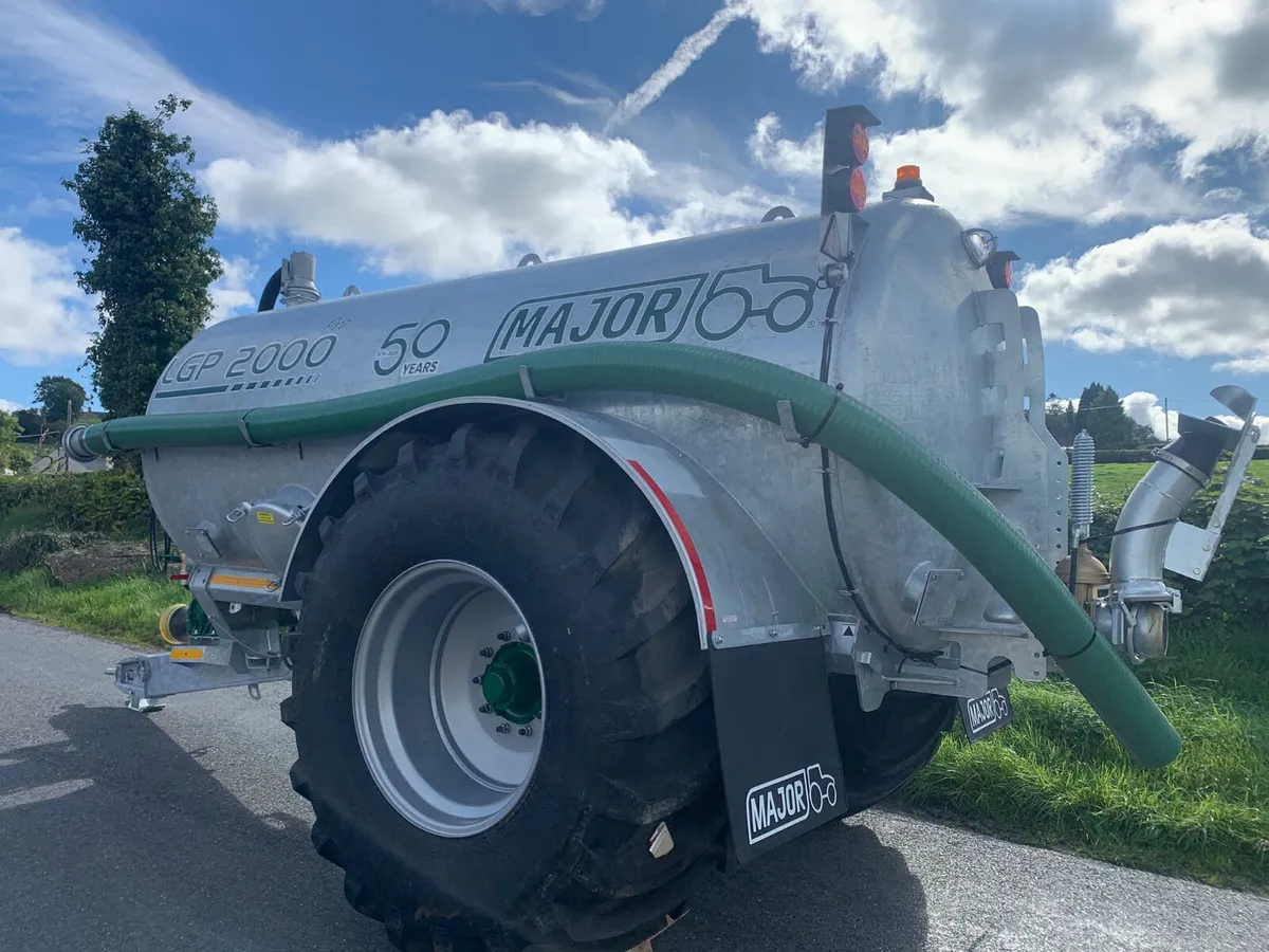 Major 2000 Slurry Tanker LGP PRO AVAILABLE NOW - Image 2