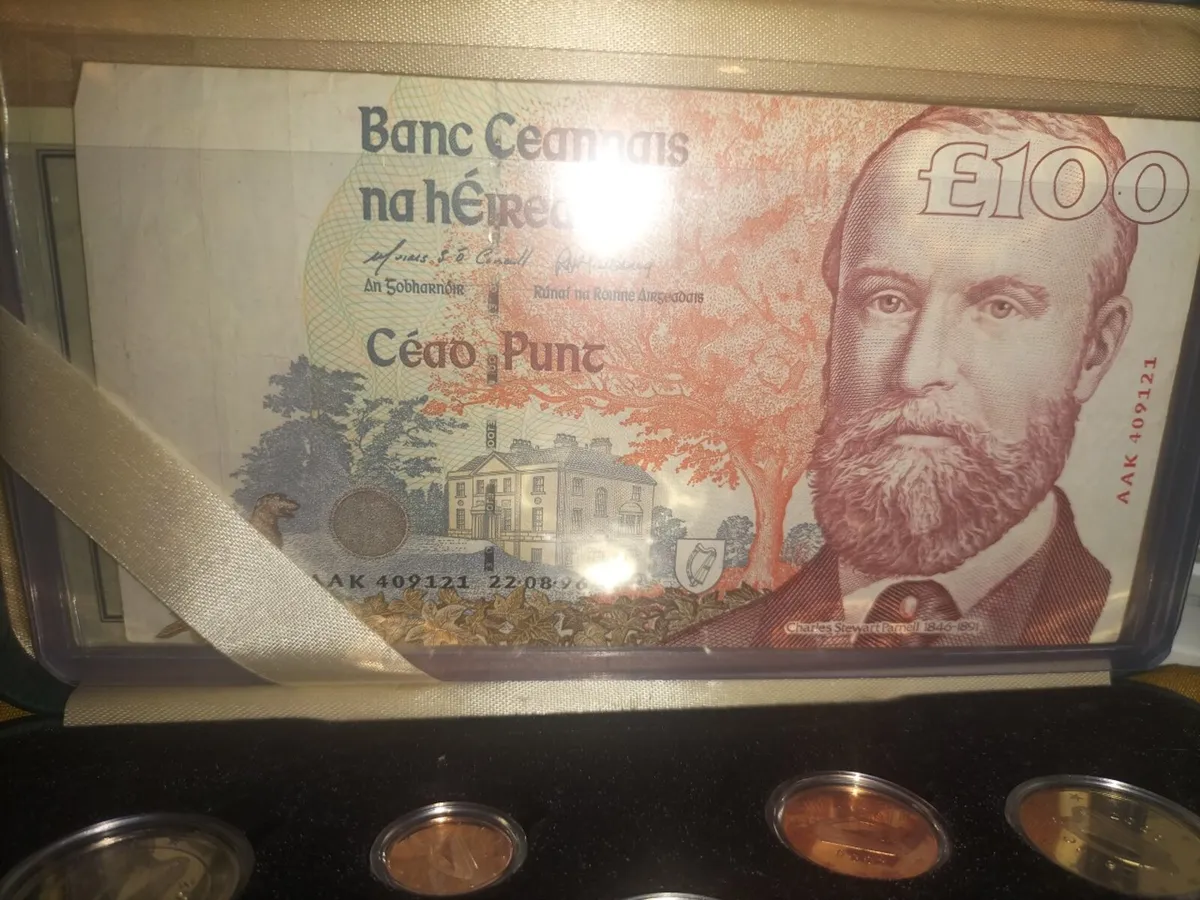1996 IRISH 100 POUND NOTE... VERY GOOD CONDITION