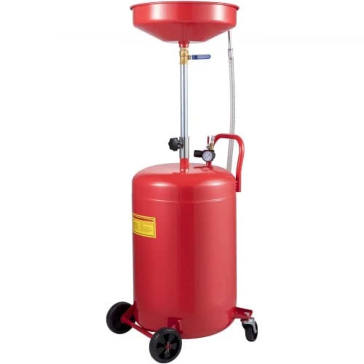 Waste Oil Drain Tank 80 L Portable Oil Drain Air O - Image 1