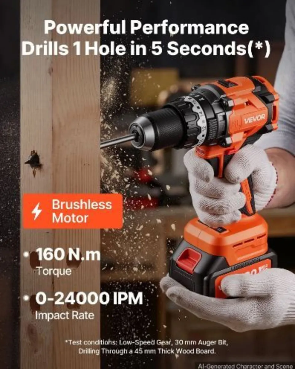Hammer Drill 20V 1/2 in - Image 2