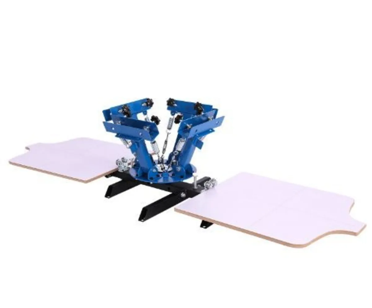 Screen Printing Machine 4 Color 2 Station - Image 1