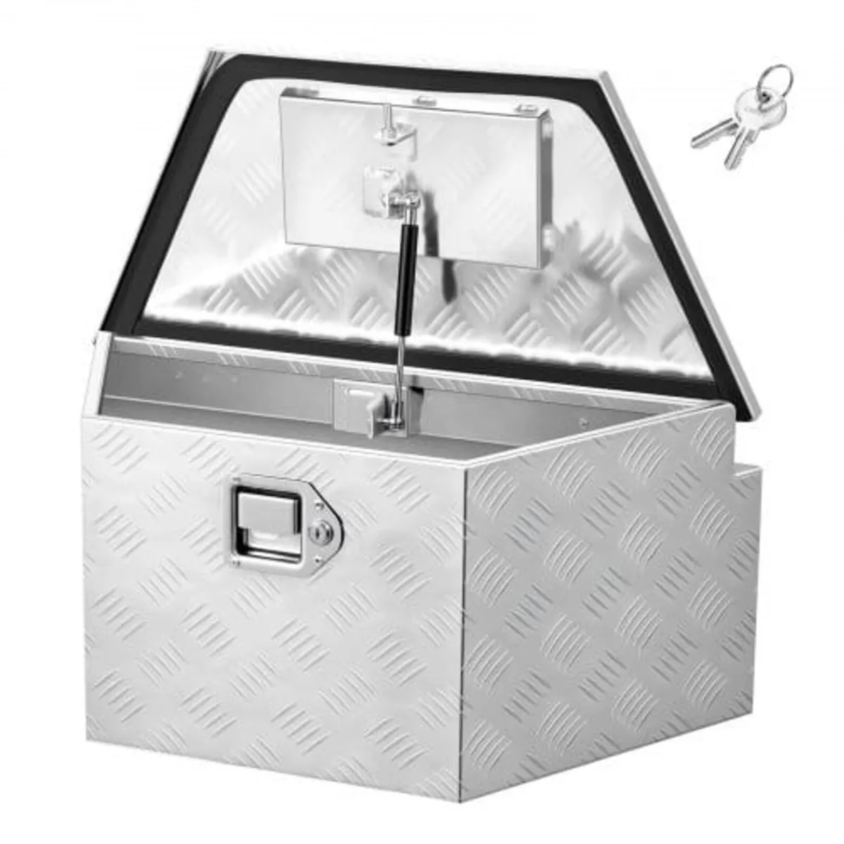 Trailer Tongue Box, 660 x 330 x 305 mm Aluminum Tr - Image 1