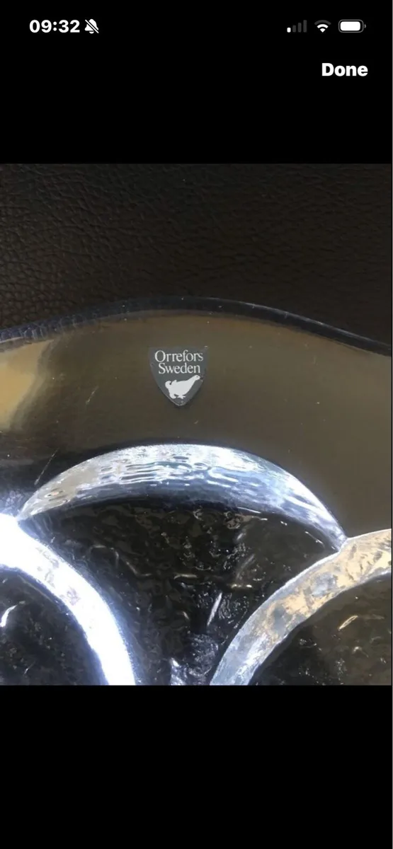 Large Orrefors Serving Plate - Image 2