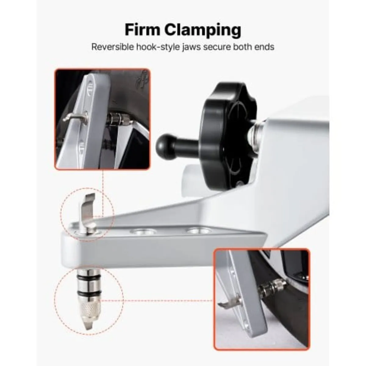 Wheel Clamp & Magnetic Adapter, 1 PC Aluminum Allo - Image 2