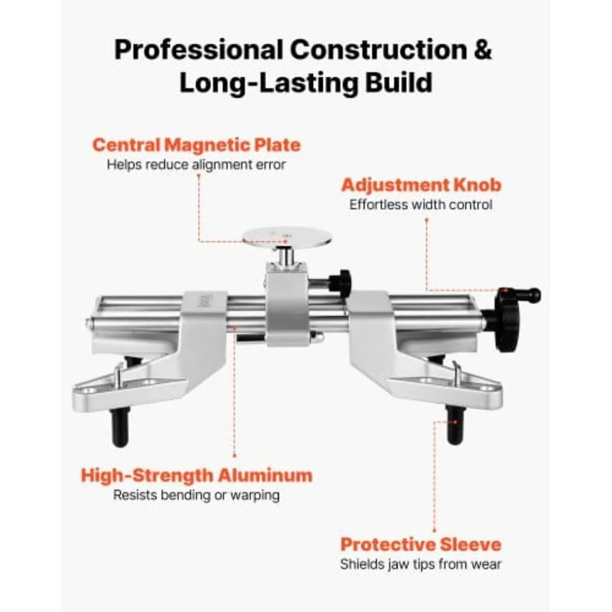 Wheel Clamp & Magnetic Adapter, 1 PC Aluminum Allo - Image 4