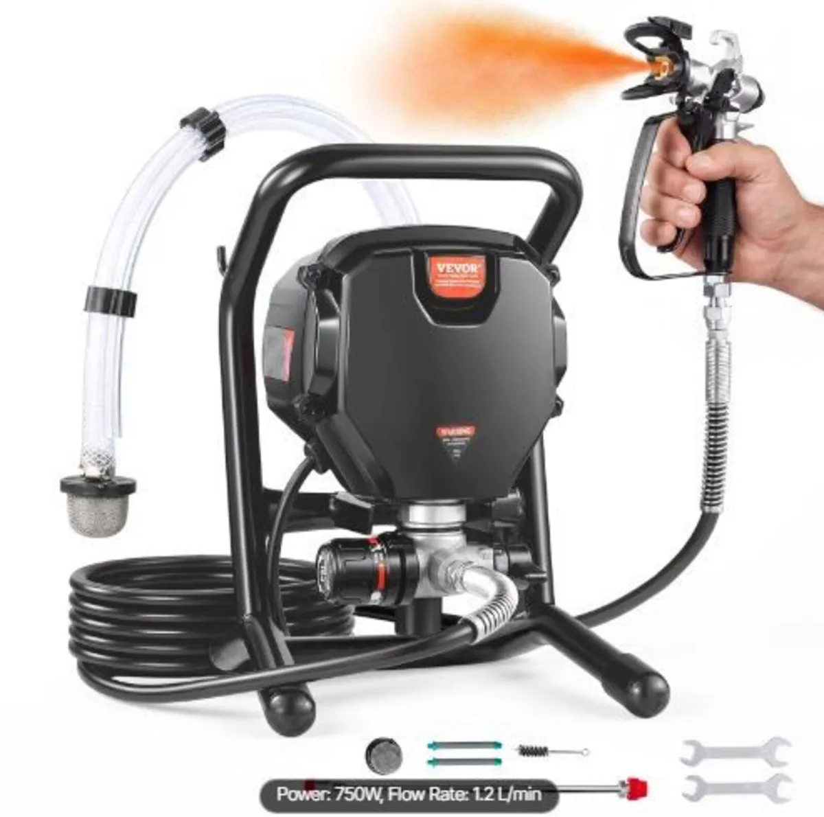 Stand Airless Paint Sprayer, 750W - Image 1