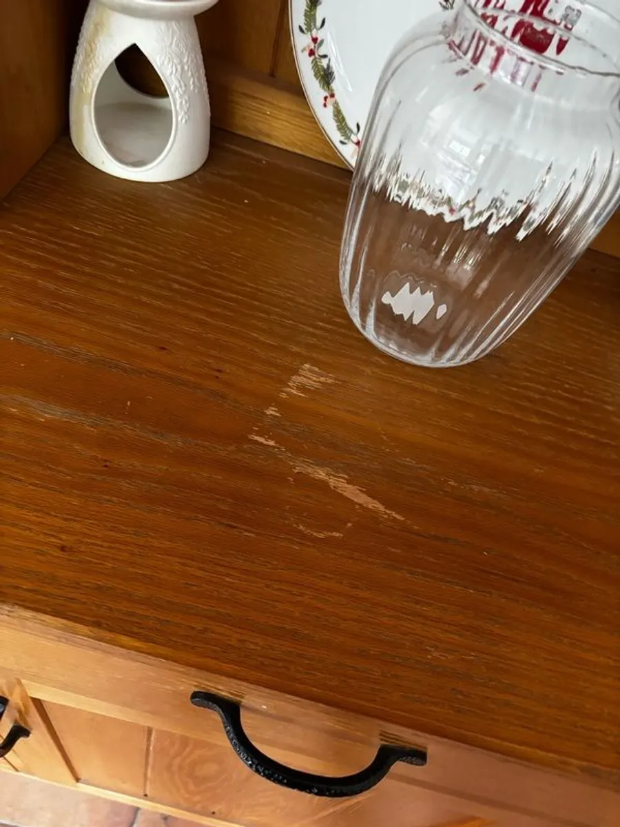 Solid oak dresser - custom made - Image 2