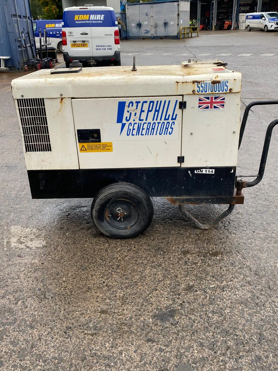 2020 STEPHILL SSD10000S 10KVA SILENCED GENERATOR - Image 2