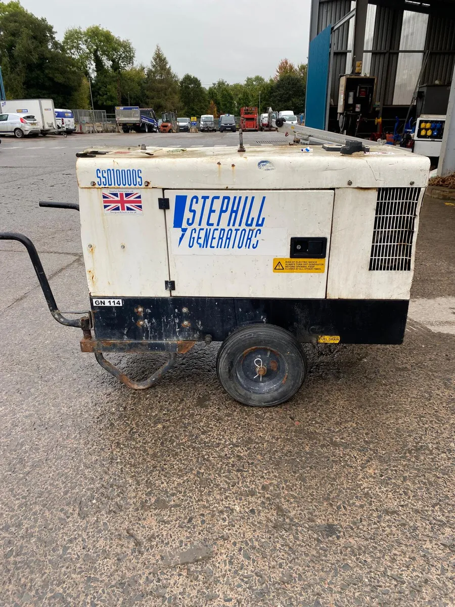 2020 STEPHILL SSD10000S 10KVA SILENCED GENERATOR - Image 1