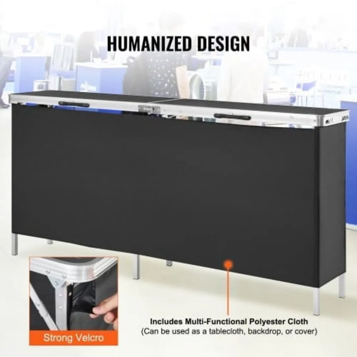 Portable Tradeshow Podium Table, 1980 x 385 x 880 - Image 3