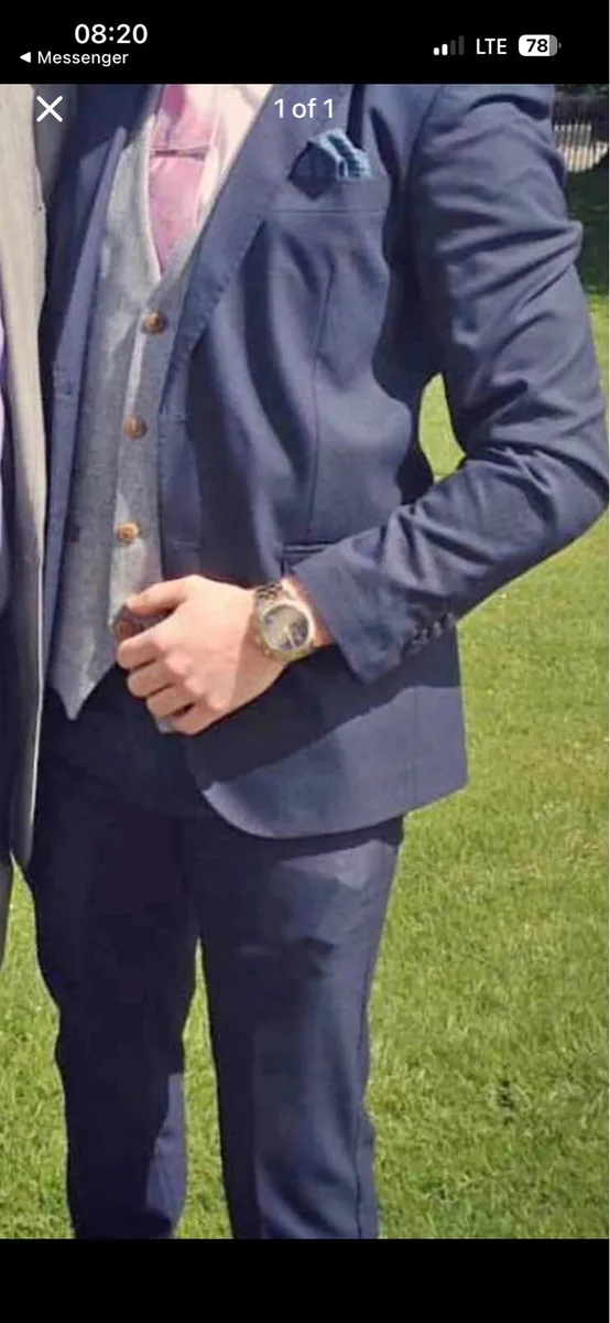 Branded men’s suit
