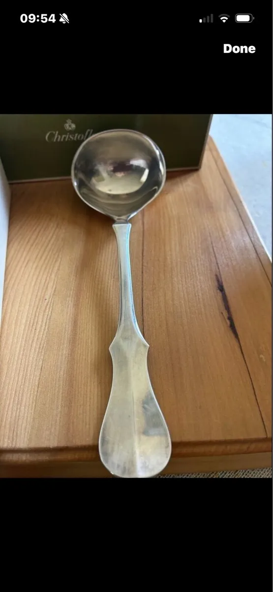 Christofle Silver Plated Spoon - Image 2