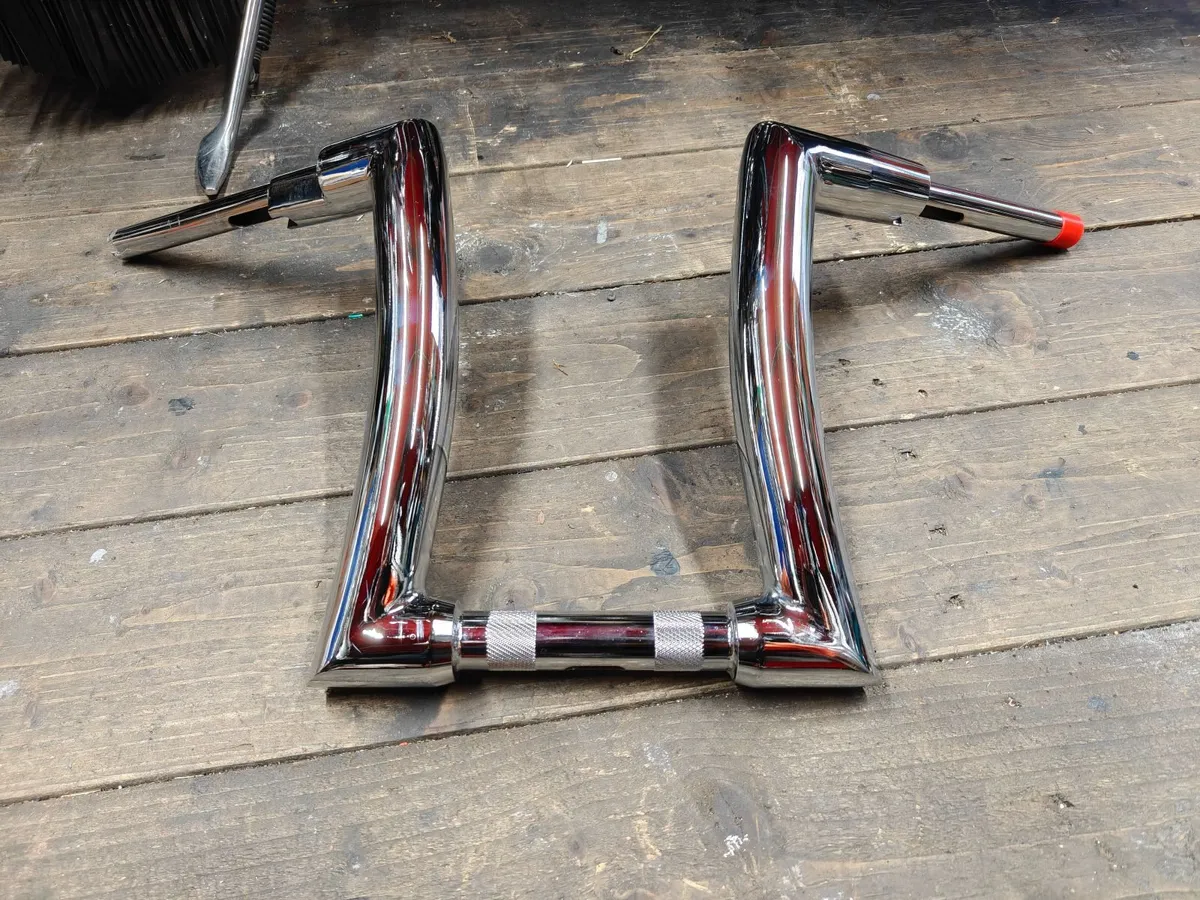 Ape Hanger Bar 14" Rise for Harleya Sportster XL - Image 1