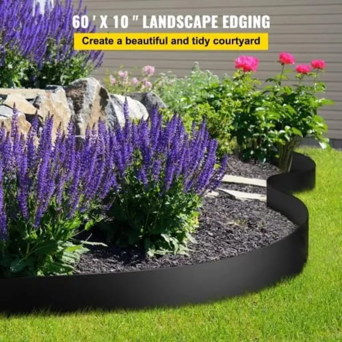 Landscape Edging, 10 inch Depth 60 ft Total Length - Image 3