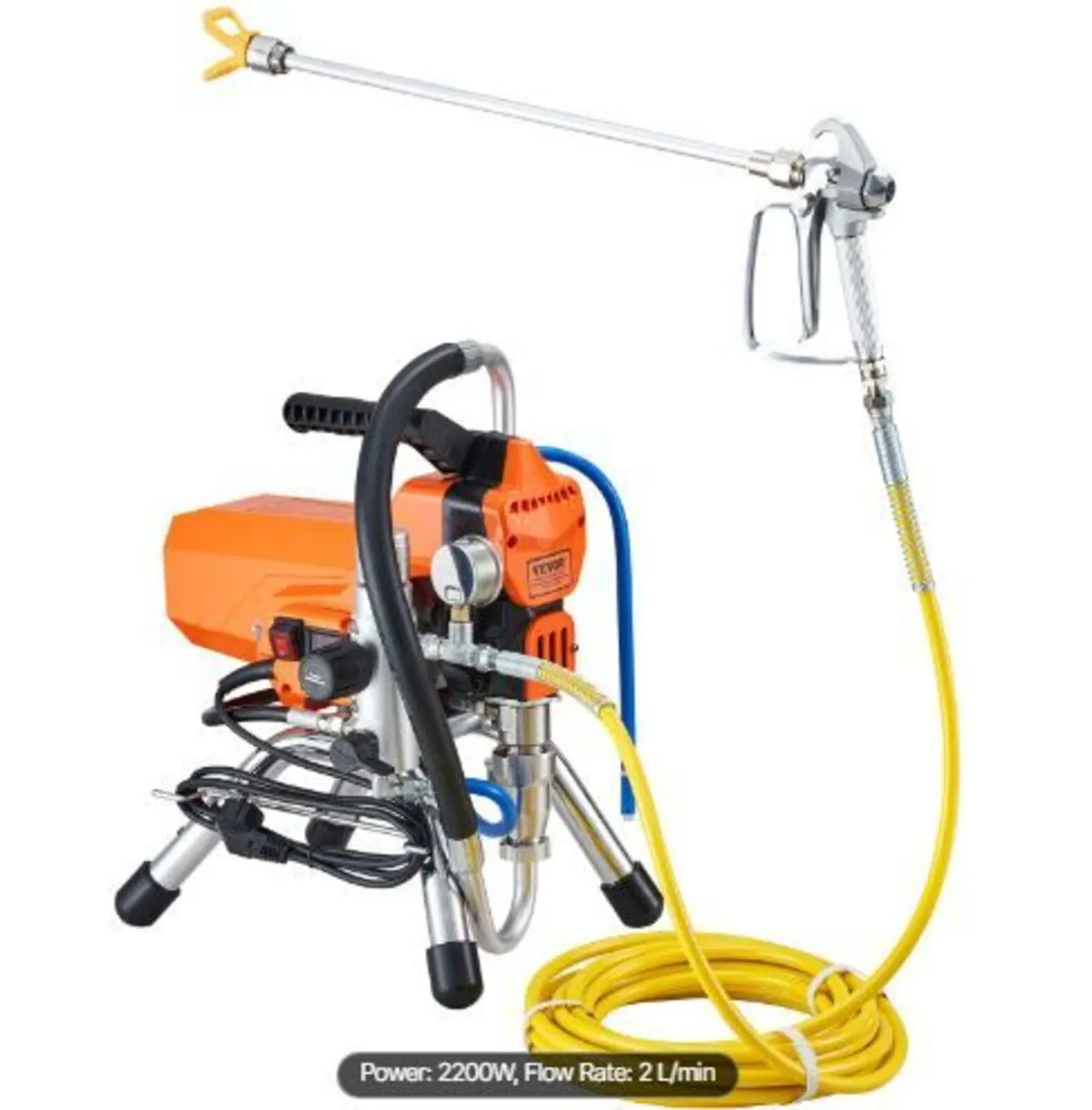 Airless Paint Sprayer with High Pressure Hose - Image 1