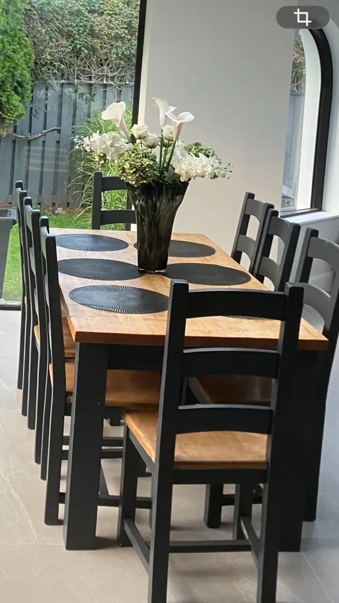Table and chairs