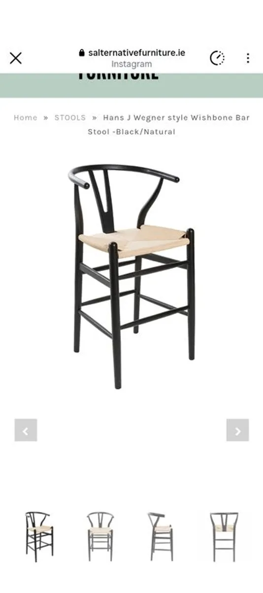 Hans Wagner Style Stools - Image 4