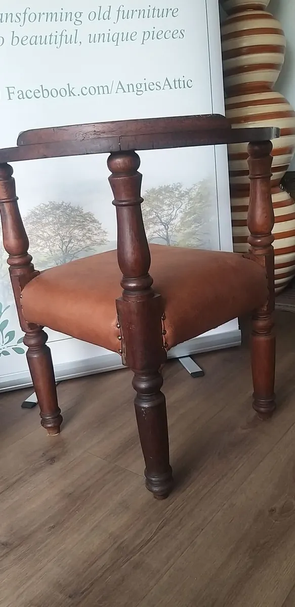 Antique Corner Chair - Image 2