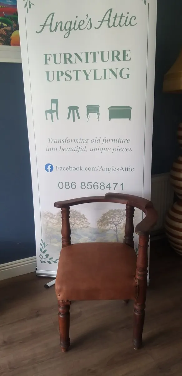 Antique Corner Chair - Image 3