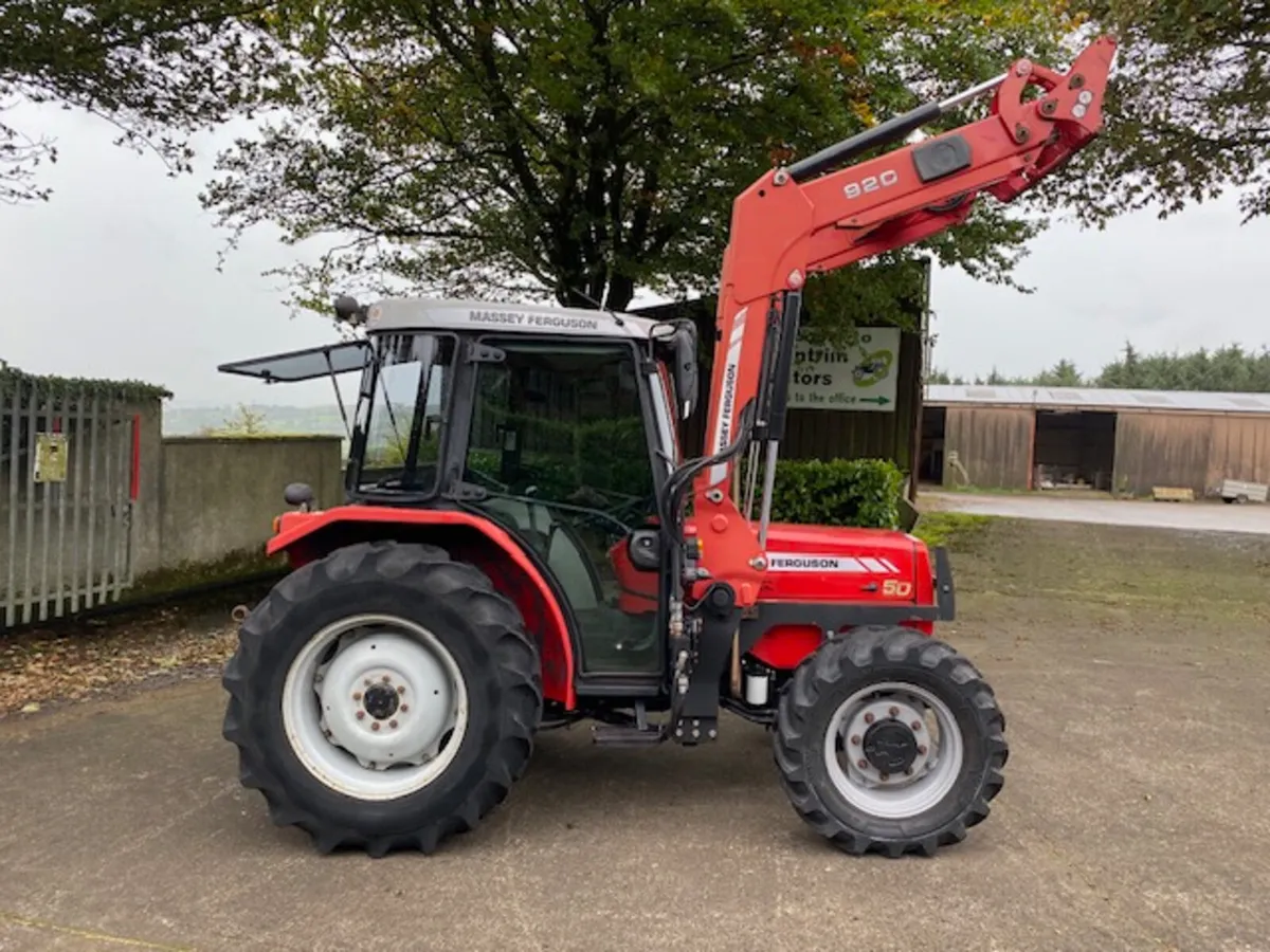 2007 Massey Ferguson 430 c/w MF920 Loder - Image 2