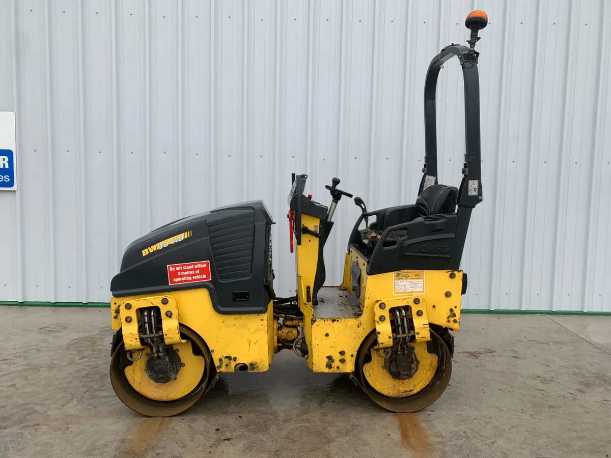 2017 BOMAG BW90AD-5 ROLLER FOR AUCTION - NAAS - Image 2